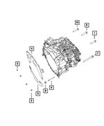 6106245AA - C635; 6-Speed; Manual Transaxle: Bolt for Mopar Image