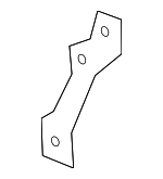 7664160020 - Body: Mud Guard Bracket for Lexus: LX470 Image