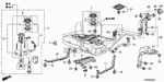 17652TR0003 - Electrical/Exhaust/Heater/Fuel: CLIP, FILLER TUBE (28.6MM) for Honda Image