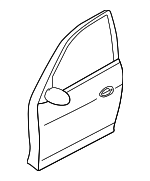 K2AA59020E - Body: Door Shell for Kia: Sephia, Spectra Image