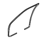 K2A159770B - Body: Surround Weather-strip for Kia: Sephia, Spectra Image