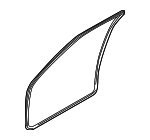 K2A158760D - : Surround Weather-Strip for Kia: Sephia, Spectra Image