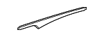 21073006228G88 - Body: Molding for Mercedes-Benz Image