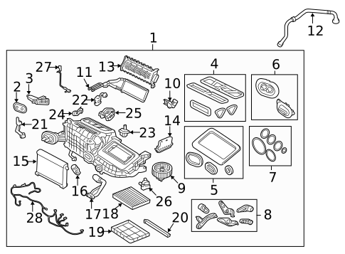 Automatic Temperature Controls for 2019 Land Rover Range Rover Velar #2