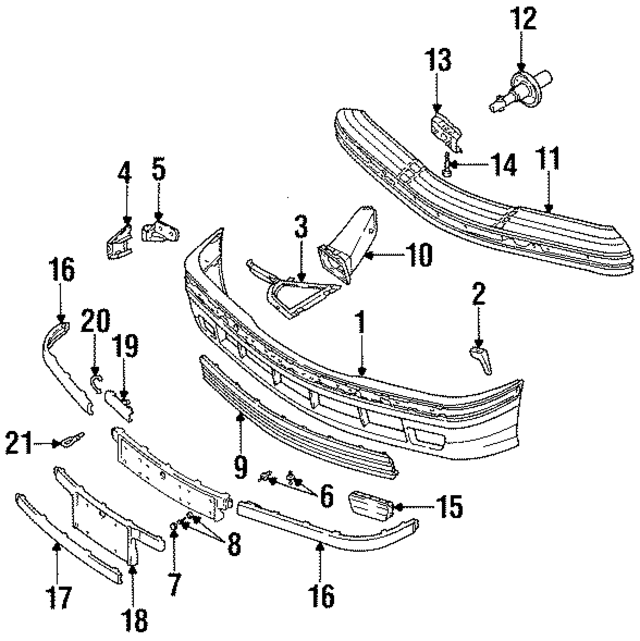 51718156251 - Body: Air Duct for BMW Image