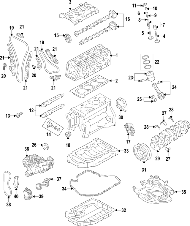 6L103064G - : Cylinder Head for Volkswagen Image