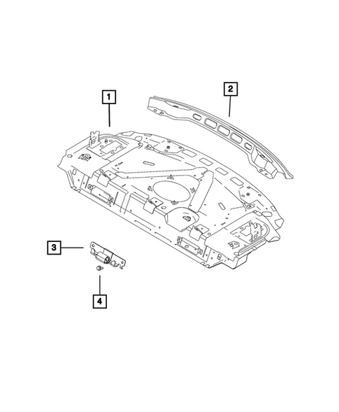 Shelf Panel for 2017 Alfa Romeo Giulia #0
