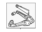 52371TR7A03 - : 2012 Honda Civic - Arm L Rear Trailing for Honda: Civic Image