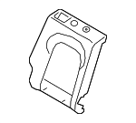 89460J9300SKN - Body: Seat Back Cover for Hyundai: Kona Image
