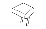 89730J9010SKN - Body: Headrest, Center for Hyundai: Kona Image
