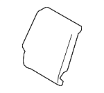 89450J9000 - Body: Seat Back Pad for Hyundai: Kona, Kona N Image