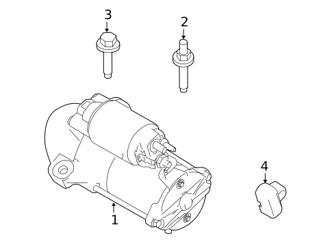 Starter & Related Components for 2009 Mercury Sable #0