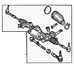 2544604901 - Steering: Gear Assembly for Mercedes-Benz Image