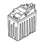 61215B4B636 - Electrical: Battery for BMW: M5 Image