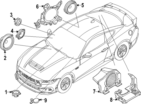 Sound System for 2024 Ford Mustang #1