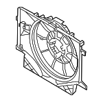 253502M000 - Cooling System: Fan Shroud for Hyundai: Genesis Coupe Image