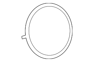 8E0809929 - Body: Fuel Filler Housing O-Ring for Audi Image