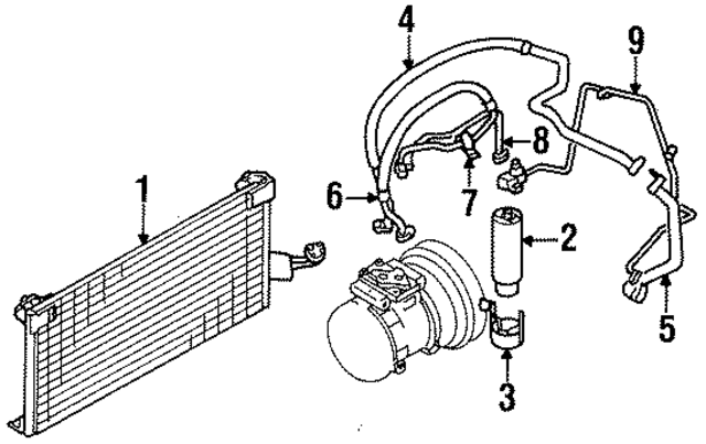 MB898983 - HVAC: A/C Condenser for Mopar Image
