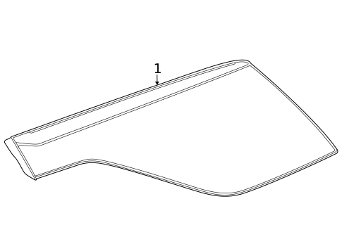 Glass & Hardware for 2025 Chevrolet Traverse #0