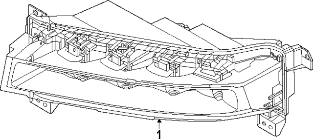 NL7Z15201A - : Fog Lamp Assembly for Ford Image