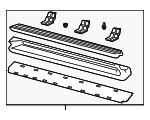 6L2Z16451BA - Body: Running Board for Ford: Explorer Image