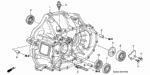 21000RAP315 - Transmission - Manual: CASE, CLUTCH for Honda Image image
