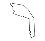 PAB809330GRV - Body: Closing Plate for Porsche: Cayenne Image