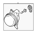 922013E011 - : Fog Lamp Assembly for Kia: Sorento Image