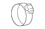 11601968 - : Engine Coolant Reservoir Hose Clamp for GM Image