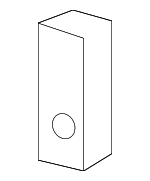 1551284 - HVAC: ACDelcoâ„¢ Expansion Valve for Buick: Enclave | Chevrolet: Traverse | GMC: Acadia, Acadia Limited | Saturn: Outlook Image