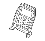 68065762AA - Body: Seat Back Frame for Dodge: Caliber Image