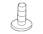 9A700751700 - Body: Fender Liner Screw for Porsche Image