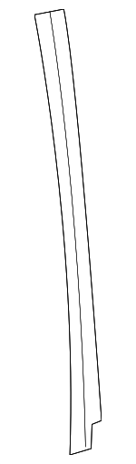 GHP950M15A - Body: Applique Seal for Mazda: 6 Image