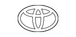 7544108020 - Body: Emblem for Toyota Image image