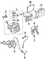 57110SS0A52RM - Electrical: Modulator for Honda: Prelude Image