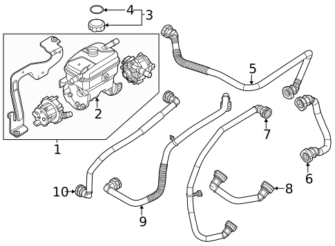Radiator & Components for 2023 Kia Niro EV #2