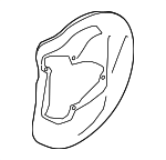 8W0615311E - Brakes: Splash Shield for Audi: A4, A4 allroad, A4 Quattro, A5 Quattro, A5 Sportback, A6 Quattro, Q5, Q5 PHEV, Q5 Sportback, RS5 Sportback, S5 Sportback, S6, SQ5, SQ5 Sportback Image