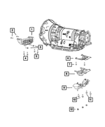 68441340AC - : Transmission Mount Isolator for Mopar Image