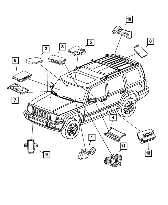 5026189AG - Electrical: Control Module Receiver for Mopar Image