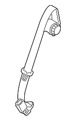 LR072161 - : Lap &amp; Shoulder Belt for Land-Rover Image