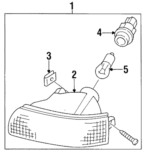 Signal Lamps for 1998 Nissan Maxima #0