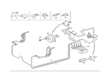 1581435 - Vacuum System/Hydraulic System: Piping for Mercedes-Benz: 180C, 190, 190D, 190E, 200, 200D, 220, 220D, 230, 240D, 250C, 260E, 280, 280C, 280CE, 280E, 280S, 280SE, 280SEL, 300CE, 300D, 300E, 300SD, 300SE, 300SEL, 300SL, 300TD, 300TE, 350SL, 380SE, 380SEC, 380SEL, 380SL, 380SLC, 400E, 400SE, 400SEL, 450SE, 450SEL, 450SL, 450SLC, 500E, 500SEC, 500SEL, 500SL, 560SEC, 560SEL, 560SL, 600, 600SEL, 600SL, C220, C230, C240, C280, C32 AMG, C320, C350, C43 AMG, C55 AMG, CL500, CL55 AMG, CLK320, CLK350, CLK430, CLK500, CLK55 AMG, CLK550, CLK63 AMG, E420, E430, S420, S430, S55 AMG, SL320, SL500, SL55 AMG, SL550, SL600, SL63 AMG, SL65 AMG, SLK230, SLK320 Image