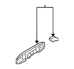 5716A473GA - : Handle, Outside for Mitsubishi: Mirage Image