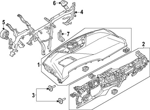 Instrument Panel for 2024 BMW X2 #0