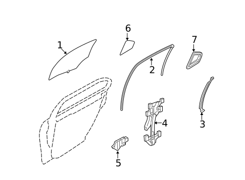 Doors for 2010 Ford Fusion #2