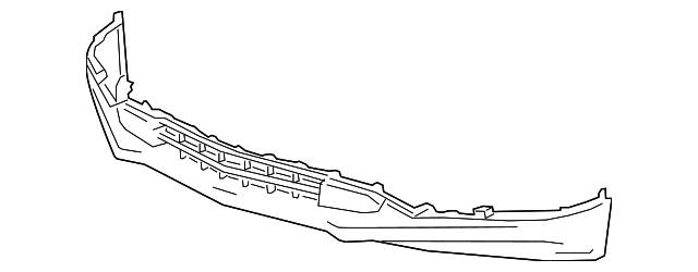 26501640 2018-2021 Chevrolet Traverse Black Front Bumper Lower Fascia 84402020 ...