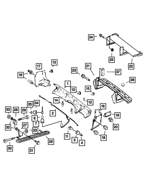 Rear Bumper and Fascia for 2007 Dodge Sprinter 3500 #0