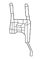 68530698AD - Body: Headrest Gearbox for Mopar Image