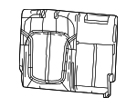 Rear Seat Back Cover