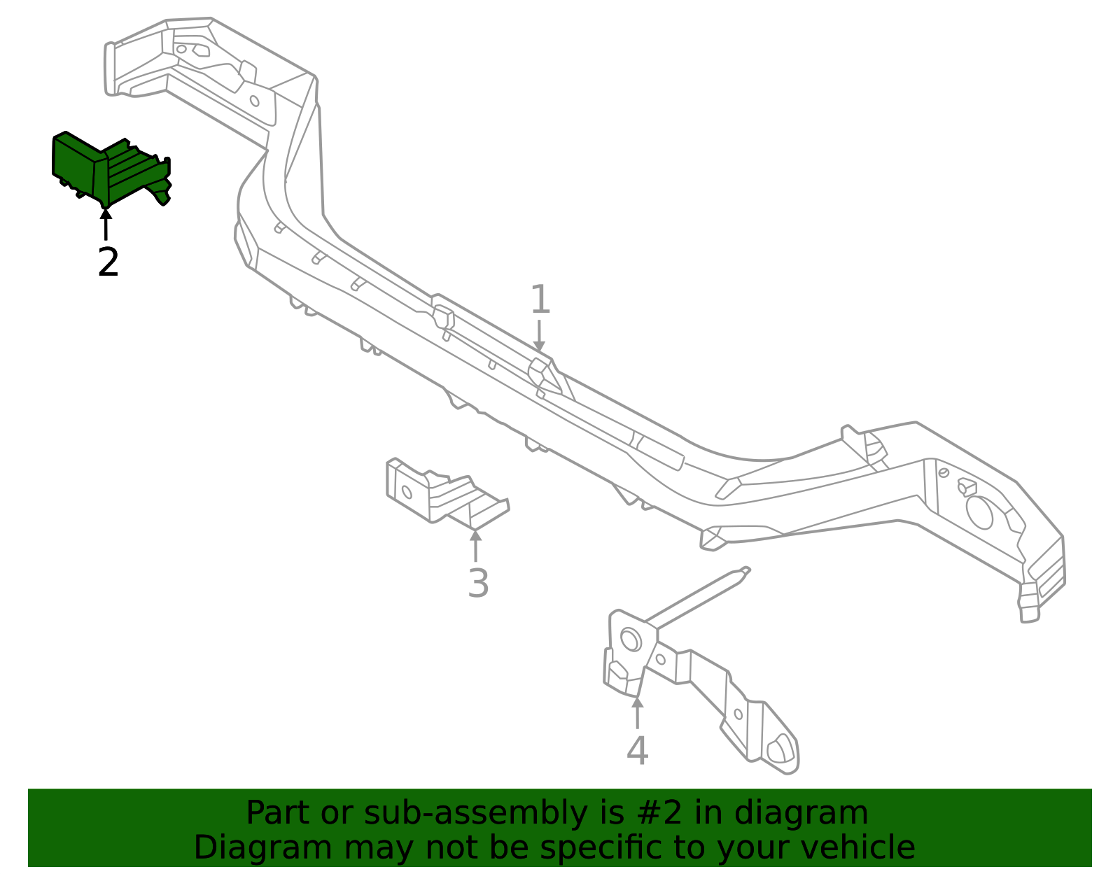 2025 Hyundai Tucson Upper Bracket 86633-CW500 | MotorMotor